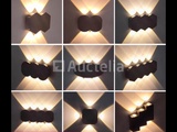 Thumbnail of 10 x Bidirectional LED Wall Light – 6W – 3500K – IP54 – Black – SW-51-3