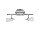 Miniaturansicht von 4 x LED Ceiling Light – 2 Spotlights – DI03 – 2 x 5W Max – 4000K – Neutral White – Silver