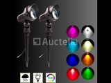 Thumbnail of 6 x RGB LED spotlight – IP54Waterproof – Aluminium – Ø60 mm – Including Lamp