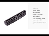 Thumbnail of 5 x Alfa LED Spot Linear on magnetic rail 48V - 4000K Neutral White -18W - Black