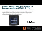Thumbnail of CAME SELT1W4G Radio Code Keypad