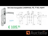 Minituur van HOPPE Liverpool PZ 92 mm voordeurset