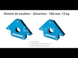 Minituur van 10 x Lasmagneten 13 kg SILVERLINE