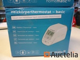 Minituur van 2 HOMEMATIC Smart Home radiatorthermostaten
