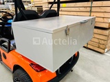 Thumbnail of RTE - Golf cart with storage box Orange