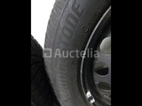 Miniaturansicht von 4 Winter tyres on sheet metal rims Bridgestone Blizzak LM005 - 205/55 R16