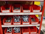 Thumbnail of Contents of 2 shelves (screws/bolts)