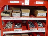 Thumbnail of Contents of 2 shelves (screws/bolts)