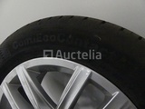 Minituur van 4 Zomerbanden op aluminium velgen Continental ContiEcoContact 5 - 205/55 R16V