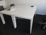 Miniaturansicht von Straight desk + armchair + chairs + FAMO wardrobe