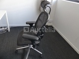 Miniaturansicht von Straight desk + armchair + chairs + FAMO wardrobe