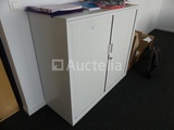 Miniaturansicht von Straight desk + armchair + chairs + FAMO wardrobe