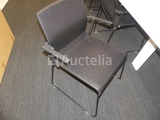 Minituur van Vergadertafel + 8 FAMO stoelen