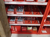 Thumbnail of Contents of 2 shelves (screws/bolts)