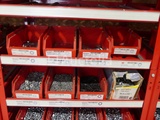 Thumbnail of Contents of 2 shelves (screws/bolts)