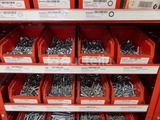Thumbnail of Contents of 2 shelves (screws/bolts)