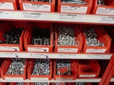 Thumbnail of Contents of 2 shelves (screws/bolts)