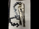 Minituur van Vise-grip model 20R lastang met ketting