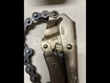 Minituur van Vise-grip model 20R lastang met ketting