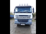 Minituur van DAF CF 85 container vrachtwagen (2012-115.595 km)