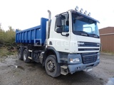 Minituur van DAF CF 85 container vrachtwagen (2012-115.595 km)