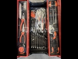 Thumbnail of Tool box with 85 pieces of tools