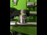 Thumbnail of Heavy socket set with ratchet 19-50 mm