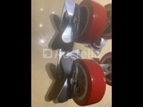 Thumbnail of 4 swivel castors 75 mm with brake