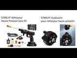Miniaturansicht von Powerful STARLYF Cordless Pressure Washer and Accessory