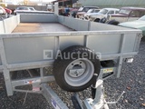 Minituur van Ifor Williams 2Cb LM35 dubbelassige dieplader (VIN:SCKD00000N5201702)