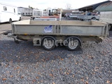 Minituur van Ifor Williams 2Cb TT35 dubbelassige buigende aanhangwagen (VIN:SCKD00000J0752775)