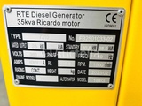 Minituur van RTE - 2025 - 7310 - 35 KVA Noodstroomaggregaat