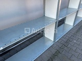 Minituur van Dexion 11x50 legbordstelling