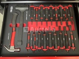 Thumbnail of Tool trolley SG tools 311 pieces