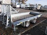 Minituur van Dubbelassige aanhangwagen dragende machine met laadklep Ifor Williams 2Hb (VIN:SCKD00000N0805155)
