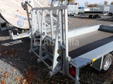 Minituur van Dubbelassige aanhangwagen dragende machine met laadklep Ifor Williams 2Hb (VIN:SCKD00000N0805155)