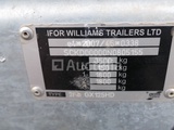 Minituur van Dubbelassige aanhangwagen dragende machine met laadklep Ifor Williams 2Hb (VIN:SCKD00000N0805155)
