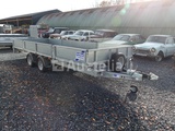 Minituur van Ifor Williams 2Cb LM35 dubbelassige dieplader (VIN:SCKD00000N5201702)