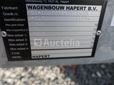 Minituur van Hapert Indigo enkelassige aanhangwagen (VIN:XLH00000000851433)
