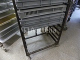 Thumbnail of Trolley with plastic containers