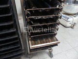 Thumbnail of 2 Oven trolleys with baguette plate