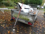 Minituur van 750 kg aluminium dubbelassige aanhangwagen SYMA SDAO1