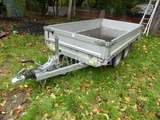 Minituur van Aluminium dubbelas aanhanger 2000 kg Saris C2000