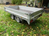 Minituur van Aluminium dubbelas aanhanger 2000 kg Saris C2000