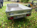Minituur van Aluminium dubbelas aanhanger 2000 kg Saris C2000