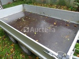 Minituur van Aluminium dubbelas aanhanger 2000 kg Saris C2000