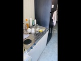 Minituur van Container met een keuken