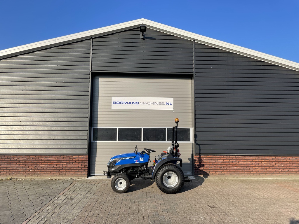 Solis 20 4WD (18.5 PK mitsubishi) minitractor NIEUW gazonbanden