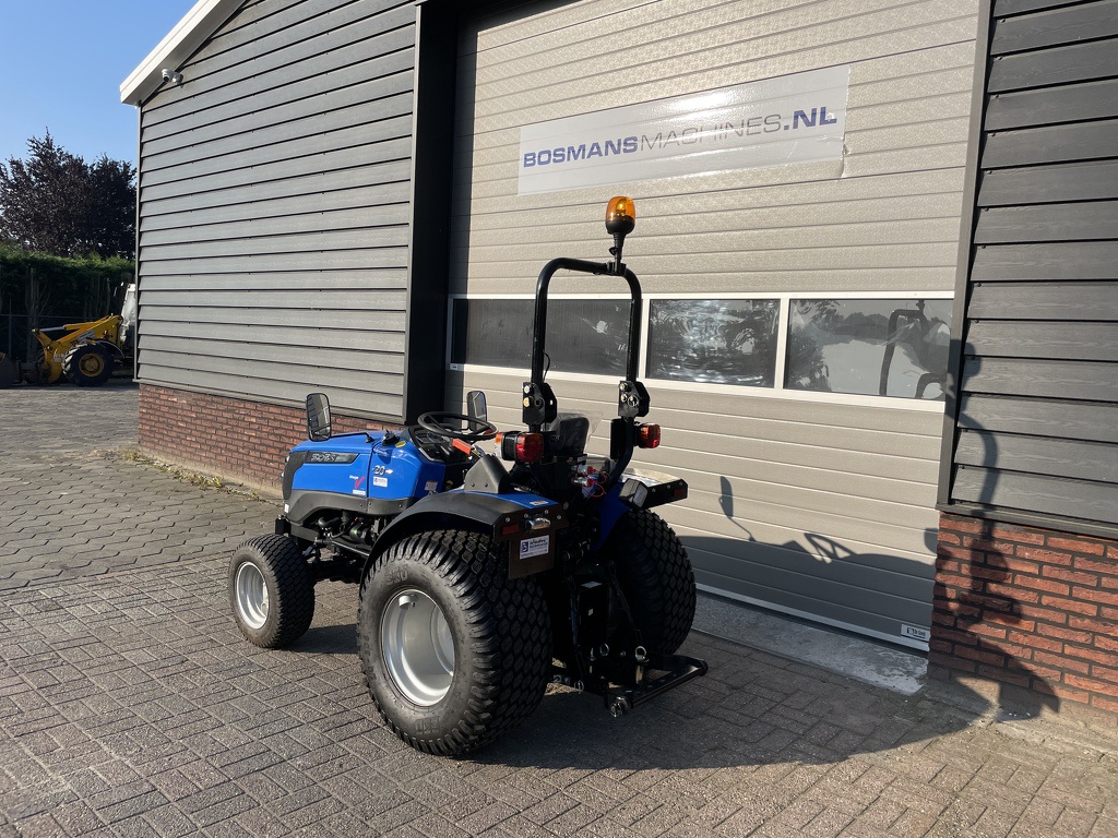 Solis 20 4WD (18.5 PK mitsubishi) minitractor NIEUW gazonbanden