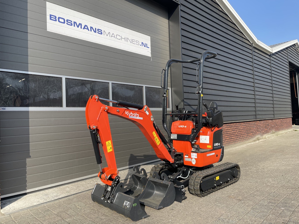 TE HUUR Kubota u10-5 minigraver 1000 kg (per dag vanaf €57)